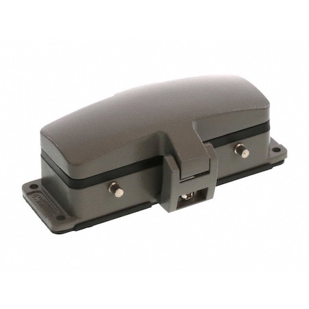 Molex Gwconnect Std-Standard, Double Lever Bulkhead Mount Housing, Die-Cast Aluminum 7824.5056.0